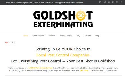 Goldshot Exterminating - Surprise, AZ
