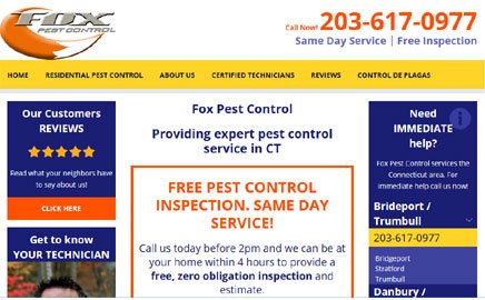 Fox Pest Control - Connecticut